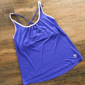 Fila workout top with built in bra